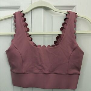 IVL Collective Scallop Power Bra - Dark Blush